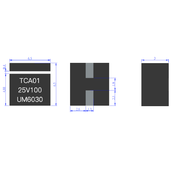 Surface Mount Solid Polymer Aluminum Capacitors